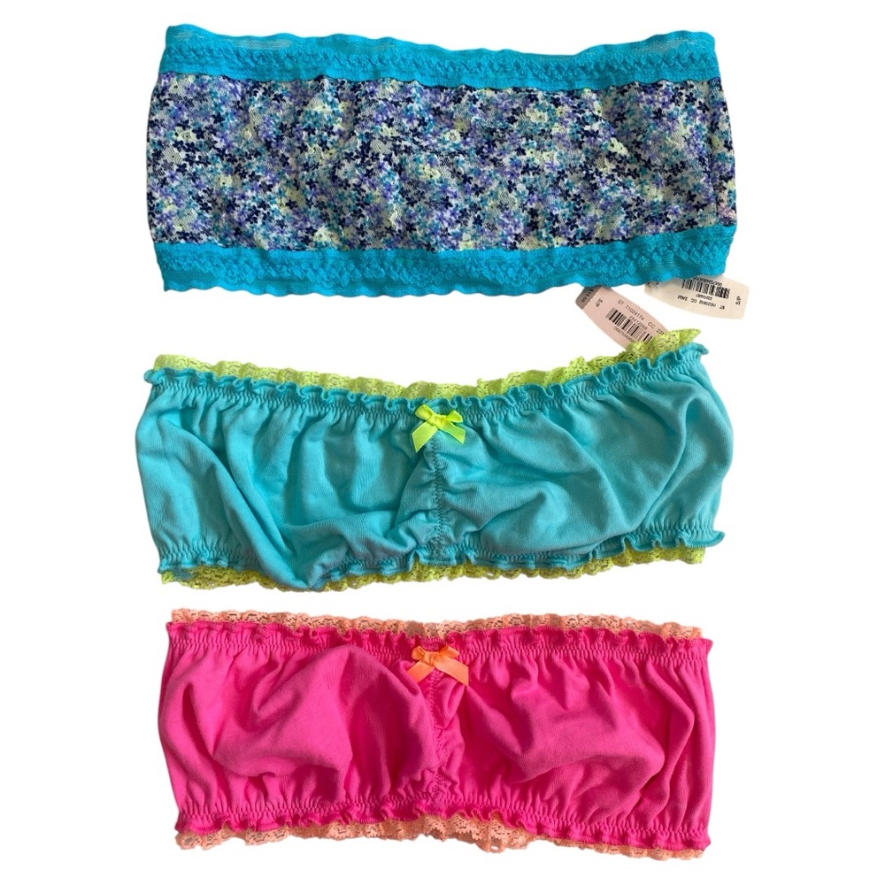 Victorias Secret colorful bandeau bras new